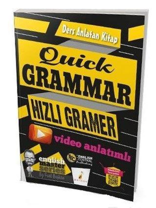 Quik Gramer Hızlı Gramer Video Anlatımlı - Fuat Başkan - Pelikan Yayınları