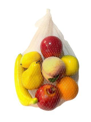 Yapay Meyve Sebze 8 Adet Portakal Limon Mandalina Muz Nar Armut Şeftli Elma 