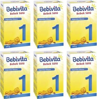 Bebivita Bebıvıta 1 Bebek Sütü 500 Gr 6 Adet Bbv - Tr111806