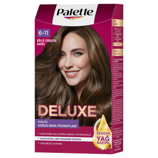 Palette Deluxe 6-11 Küllü Çikolata Kahve Saç Boyası 115 Ml (2'li Paket)