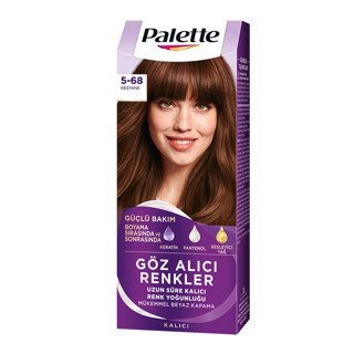 Palette Göz Alıcı Renkler 5-68 Kestane Saç Boyası 110 Ml (6'li Paket)