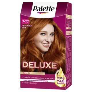 Palette Deluxe 7-77 Yoğun Parlak Bakır Saç Boyası 115 Ml (2'li Paket)