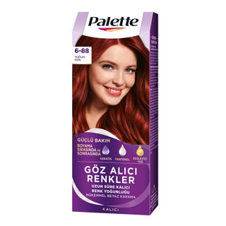 Palette Göz Alıcı Renkler 6-88 Yoğun Kızıl Saç Boyası 110 Ml (6'li Paket)