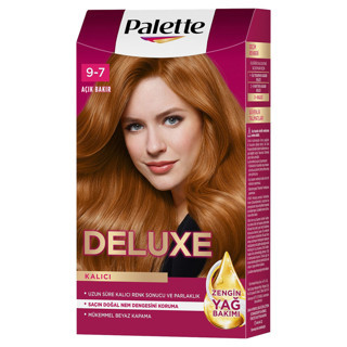 Palette Deluxe 9-7 Açık Bakır Saç Boyası 115 Ml (3'li Paket)