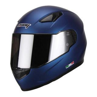 Sway 816 Mat Metalic Blue Full Face Motosiklet Kaskı