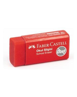 Faber Castell Küçük Kırmızı Okul Silgisi 3 lü