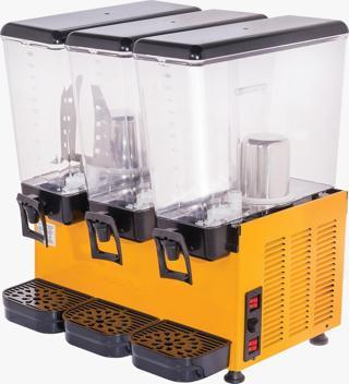 Ayran Limonata Karadut Suyu Soğutma Makinası Şerbet Şerbetlik 20+20+20