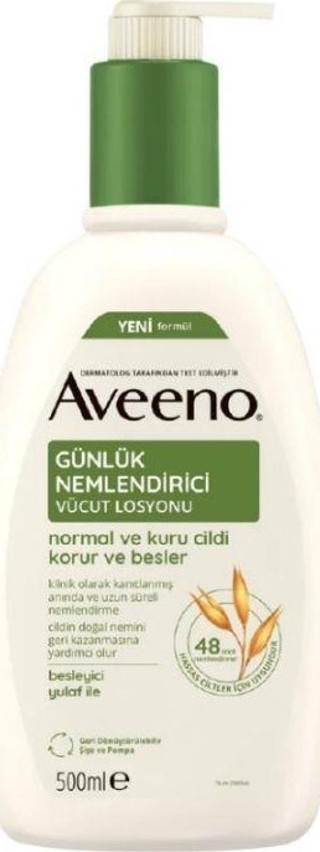 Aveeno Günlük Nemlendirici Vücut Losyonu 500 ml