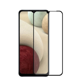 Nevamel SM Galaxy A12 Full Glue Full Kaplama Tempered Cam Ekran Koruyucu-(5775)
