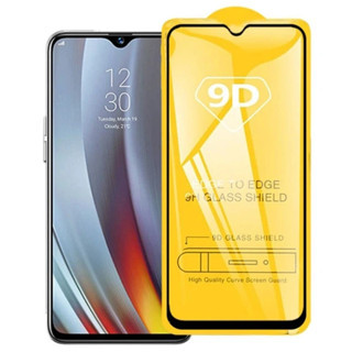 Nevamel Oppo Realme 5 Pro 9D Full Glue Tempered Cam Ekran Koruyucu-(5775)