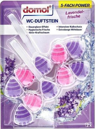 DOMOL Klozet Blok Lavanta Wc Kokusu -2x55 g 110gr.