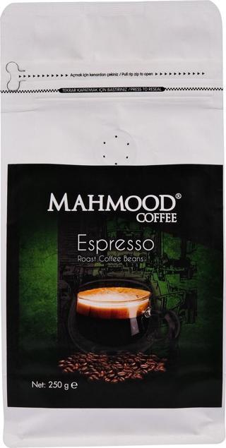 Mahmood Coffee Kavrulmuş Espresso Kahve Çekirdekleri 250 Gr