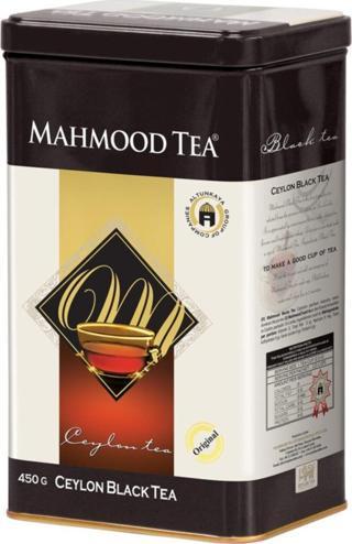 Mahmood Tea Ithal Saf Seylan Siyah Ceylon Dökme Çay Teneke Kutu 450 gr