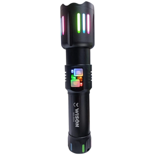 Wison Ws-9954 25W Zoomlu Yeşil Lazerli Metal Şarjlı El Feneri