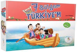7 Bölüm Türkiyem Seti-7 Kitap Takım - Zafer Özdemir - 5 Renk Yayınları