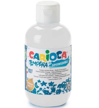 Carioca Süper Yıkanabilir 250 ml Beyaz Guaj Boya