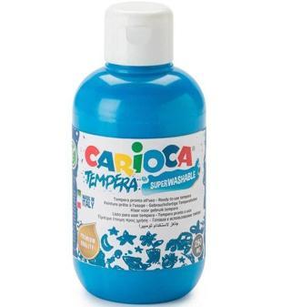 Carioca Süper Yıkanabilir 250 ml Mavi Guaj Boya 