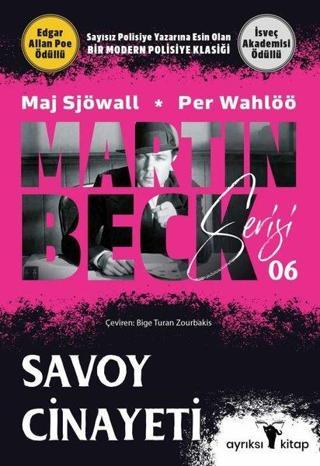 Savoy Cinayeti - Martin Beck Serisi 6 - Maj Sjöwall - Ayrıksı Kitap