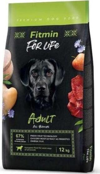 Fitmin For Life Tüm Irklar için Kümes Hayvanlı Yetişkin Köpek Maması 12 Kg