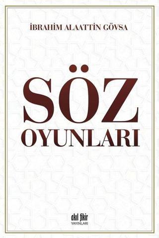 Söz Oyunları - Akıl Fikir Yayınları