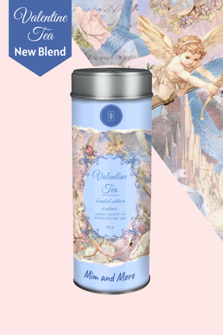 Valentine Tea - Yaban Mersinli Hibiskus Çayı 2026 Limited Edition, 50 gr
