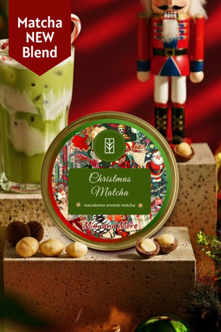 Christmas Kiss 2025 Matcha – Macadamia Aromalı Matcha 25 gr