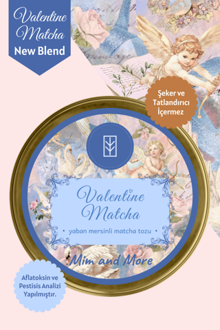 Valentine Matcha – Yaban Mersini Aromalı Matcha 2026 Limited Edition, 25 gr