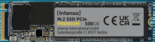 INTENSO 500GB M.2 NVME GEN3 2100/1700MB/s SSD
