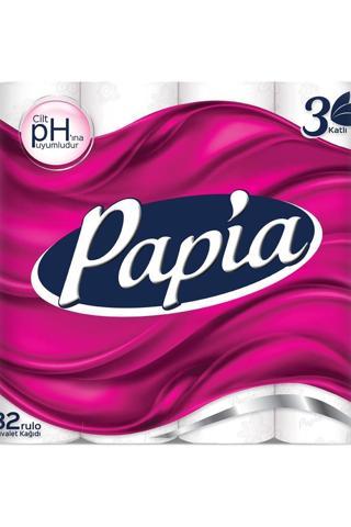 Papia Tuvalet Kağıdı 32'lı 3 Katlı Kategori: Tuvalet Kağıdı