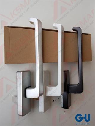 Aluminyum Tam Otomatik Sürme Için Kapı Kolu -sol Gri