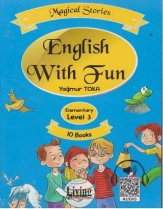 English With Fun Level 3 Seti 10 Kitap Takım - Yağmur Toka - Living English Dictionary