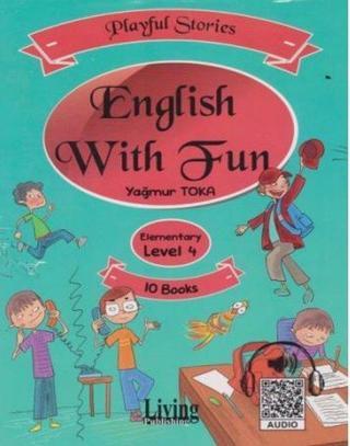English With Fun Level 4 Seti 10 Kitap Takım - Yağmur Toka - Living English Dictionary