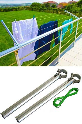 Metal Balkon Çamaşır Kurutma Askısı Çamaşır Kurutmalık