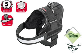 Karlıe Teflon Ref.İsimli.Göğ.Tas.Xs 44-50Cm Siyah