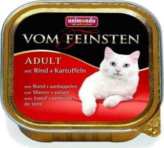 Animonda Vom Feinsten Sığır Eti ve Patatesli Kedi Maması 100 Gr