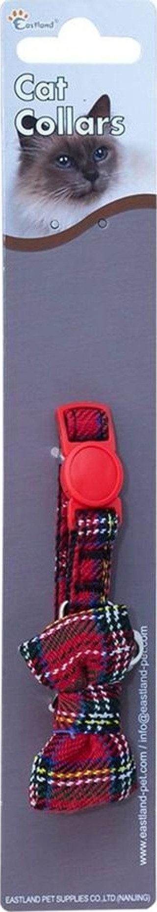 Eastland Ekose Papyon Kedi Boyun Tasması