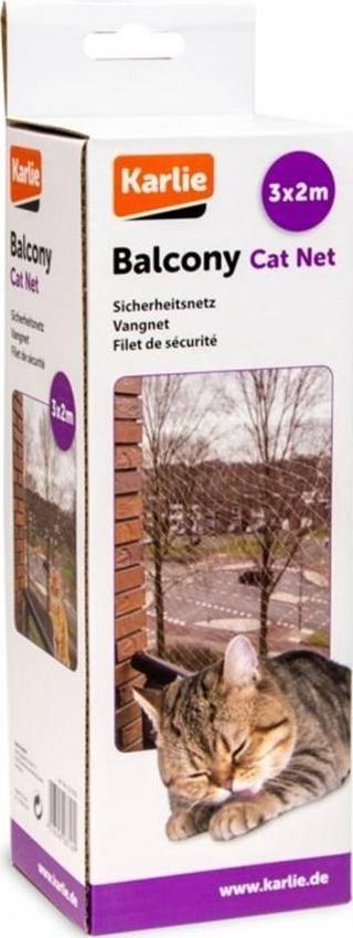 Karlie Kedi İçin Balkon Ağı 3m X 2m
