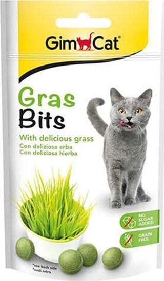 Gimcat Gras Bits Çimen Aromalı Sindirim Tableti 50 Gr