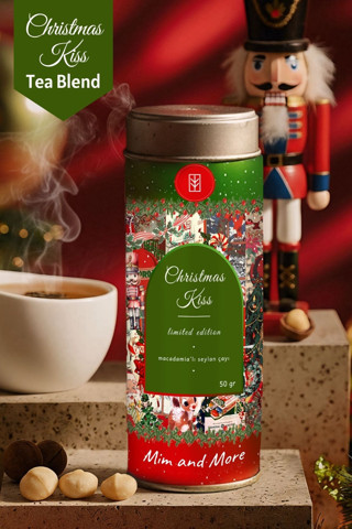Christmas Kiss 2025 Tea – Macadamia Aromalı Seylan Çayı, 50 gr