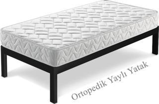 Midilife 100X200 Bianco Jakarlı Ortopedik Yaylı Yatak