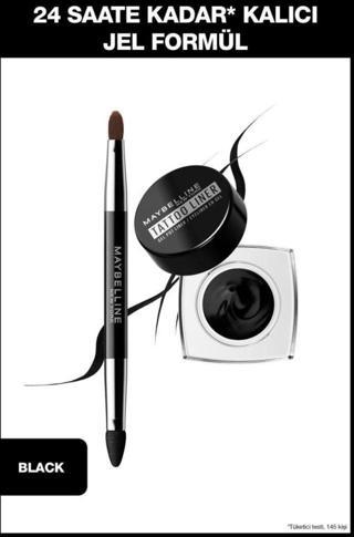 Maybelline New York Tattoo Liner Gel Pot Eyeliner- Siyah