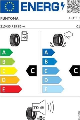 Funtoma 215/35 R19 TL 85W REINF. ROADFUN SPORT Yaz Lastiği (Üretim Tarihi:2024)