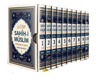 Sahih-i Müslim Tercüme ve Şerhi Seti - 10 Kitap Takım - Kolektif  - Şifa Yayınevi
