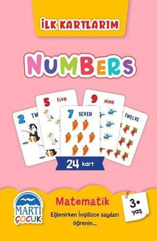 Numbers - İlk Kartlarım 3+ Yaş - Kolektif  - Martı Yayınları Yayınevi