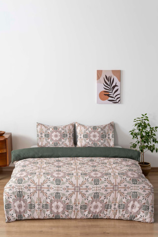 Etnik Saray Tek Kişilik Nevresim Takımı Pamuklu