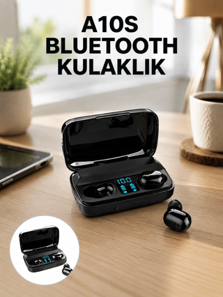 Tws A10S 5.0 – Yüksek Ses Kalitesi, Ergonomik, Uzun Pil Ömürlü Yeni Nesil