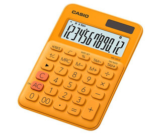 Casio Hesap Makinesi 12 Hane Ms-20Uc-Rg Renkli Masaüstü