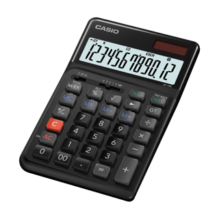 Casio Hesap Makinesi 12 Hane Je-12E-Bk Masaüstü
