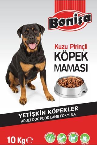 Bonisa 10 Kg Köpek Maması Kuzu & Pirinç Yetişkin