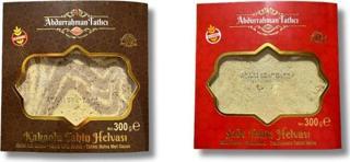 Abdurrahman Tatlıcı Sade Tahin Helvası & Kakaolu Tahin Helvası 300 Gr